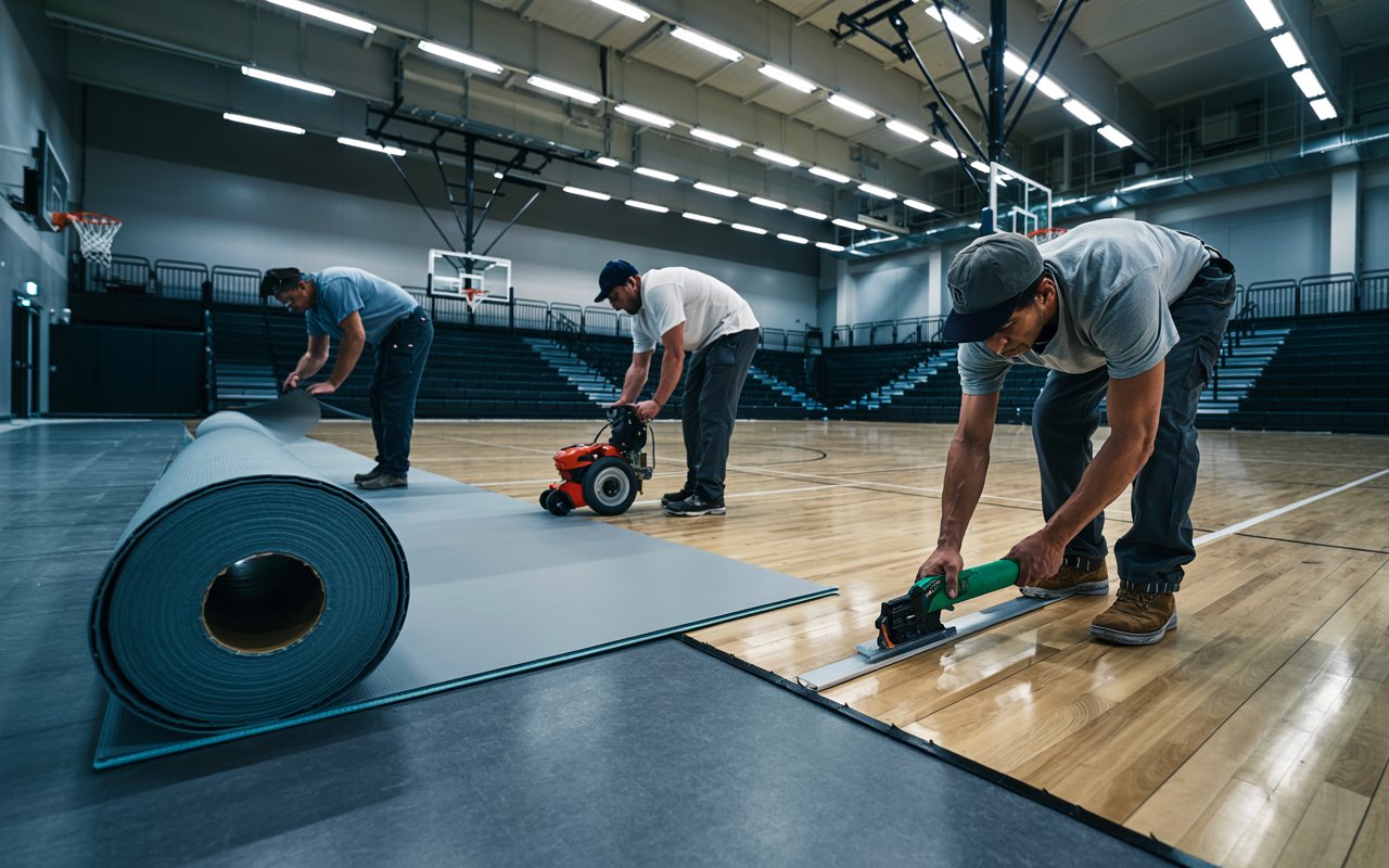 6 mm Spor Kaplama ile Üst Düzey Spor Saha Zeminleri